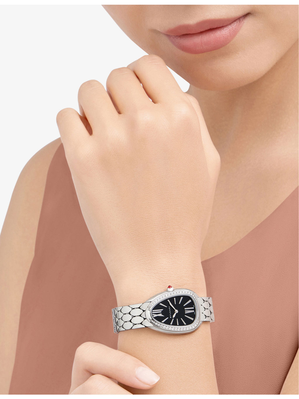 Serpenti Seduttori stainless-steel quartz watch - 6