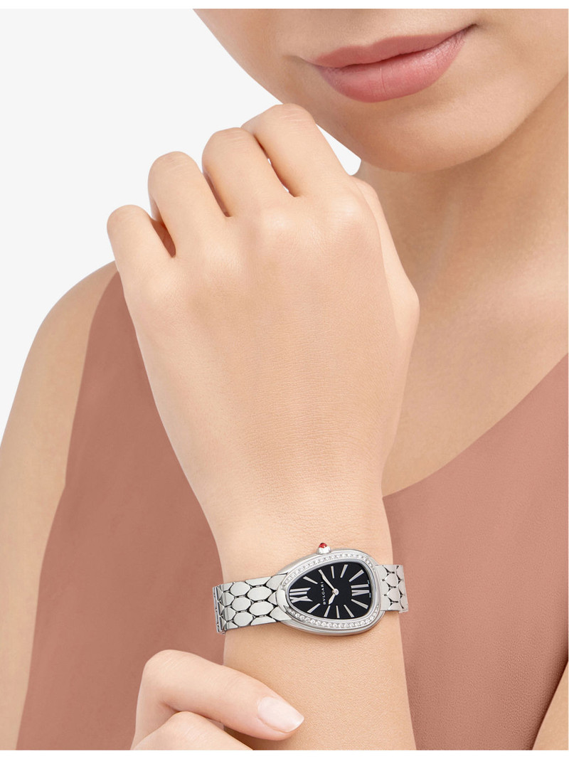 Serpenti Seduttori stainless-steel quartz watch 6