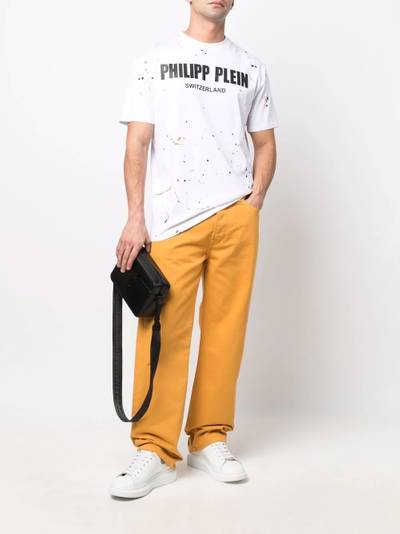 PHILIPP PLEIN hand-painted effect T-shirt outlook