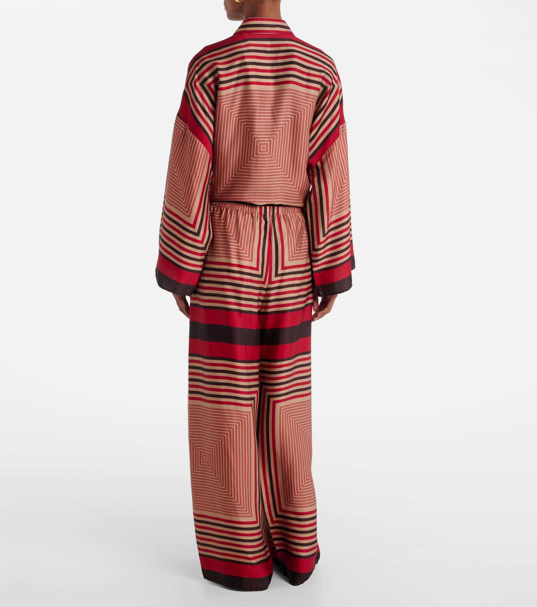 Jensen printed wide-leg pants - 3