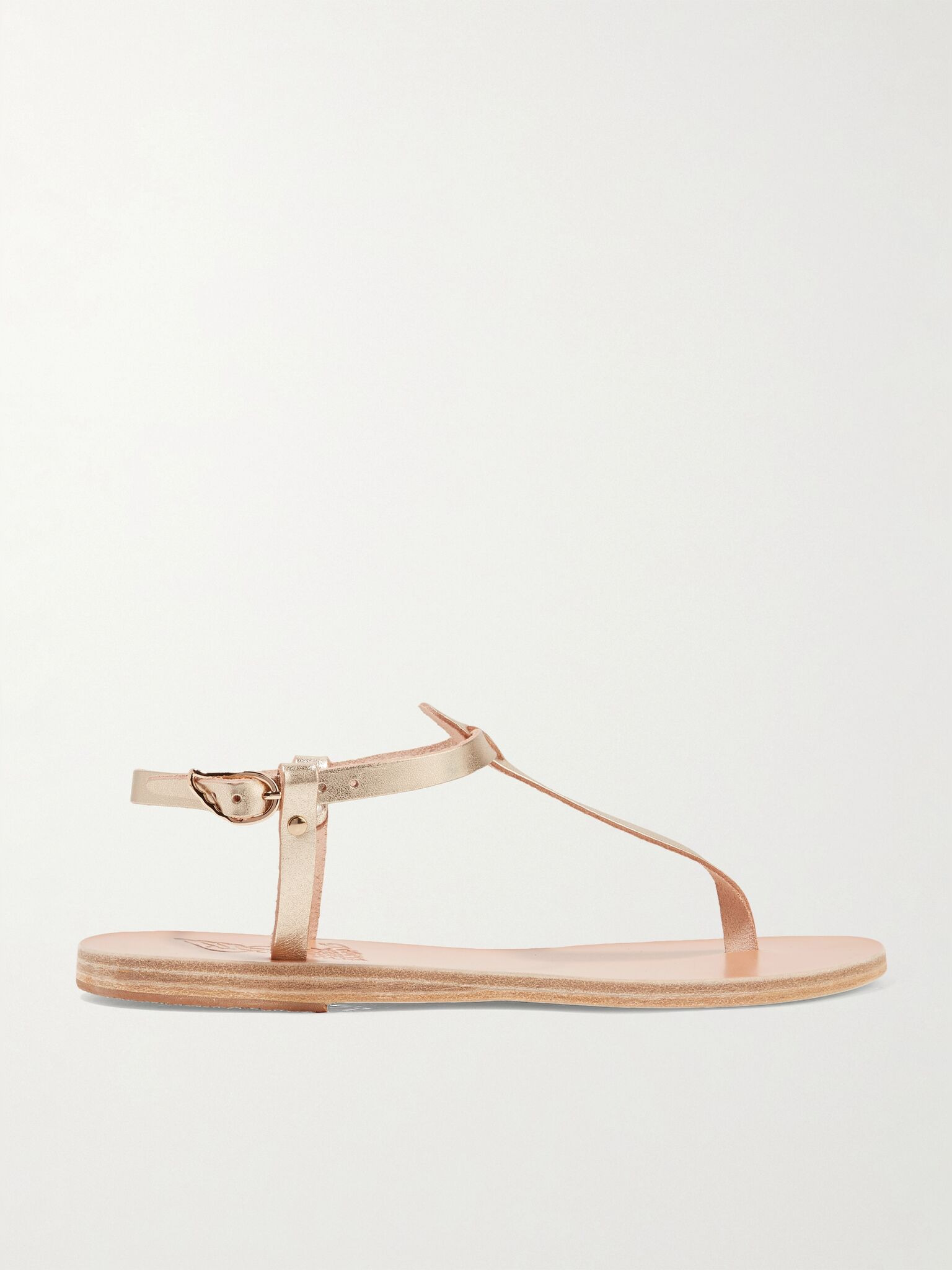 Lito metallic leather sandals Gold - 1