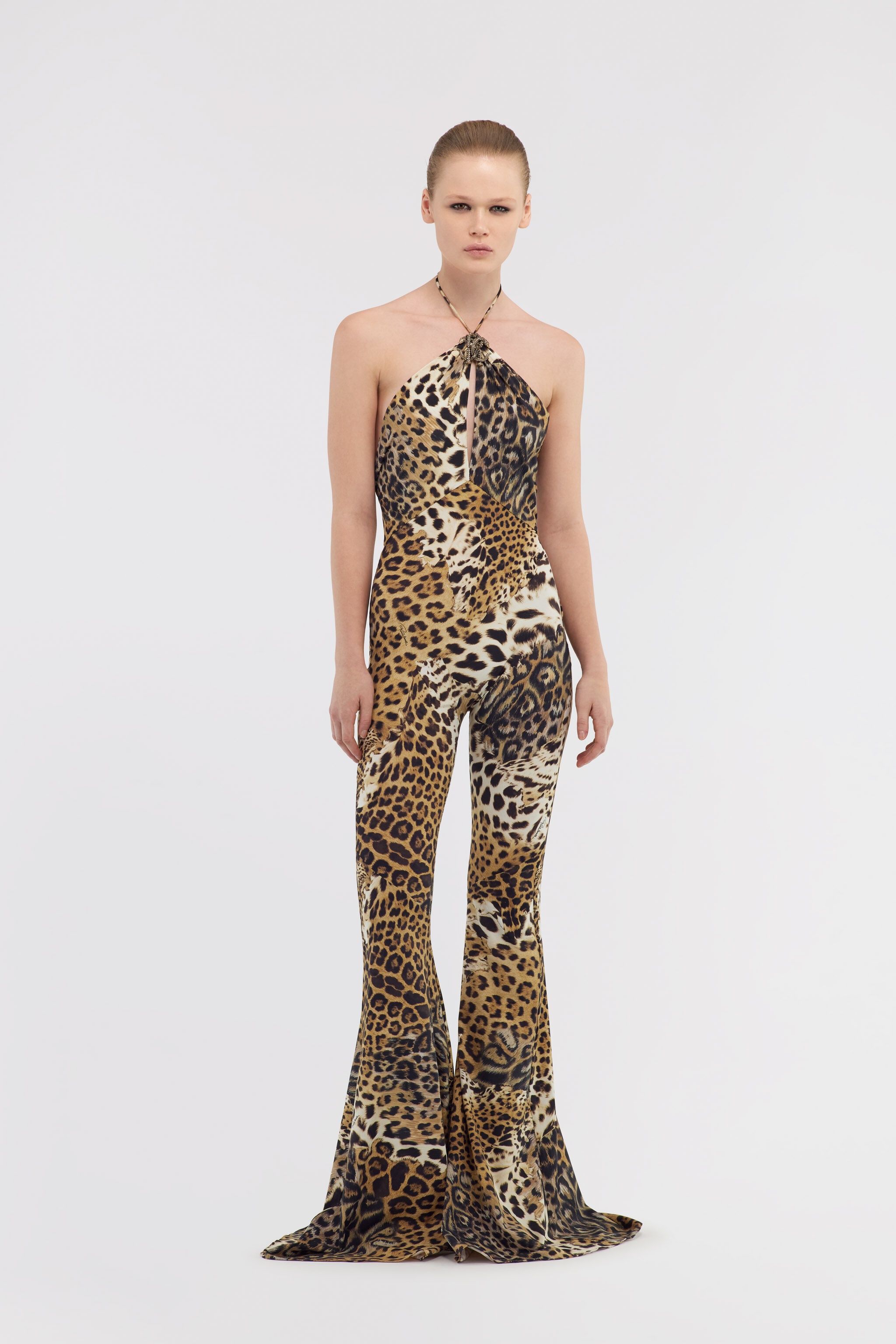 Jumpsuit with Jaguar Skin print - 2