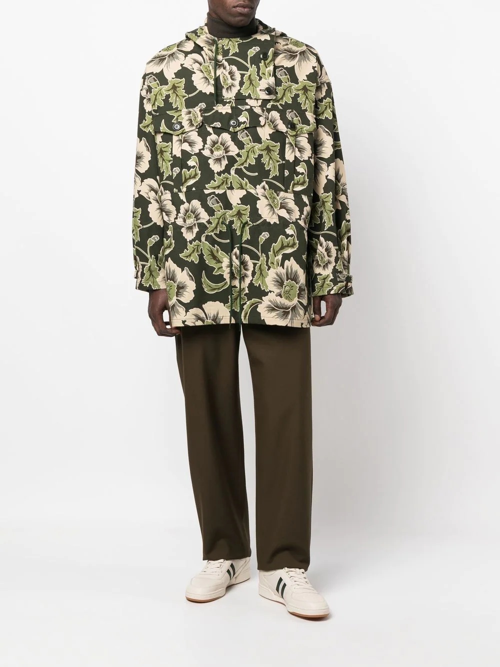 floral lightweight jacket - 2