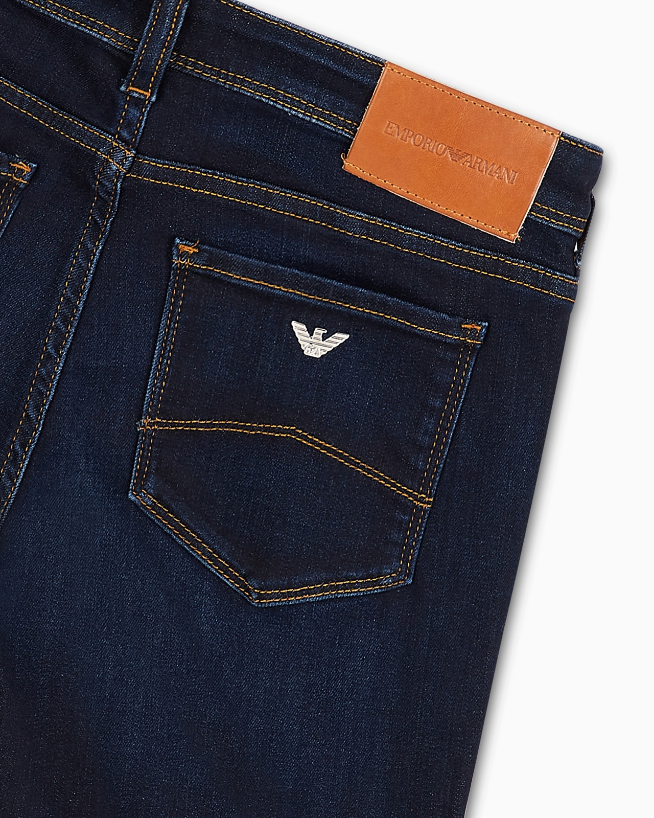 J28 Medium-waisted, super skinny-leg Lyocell denim jeans - 7