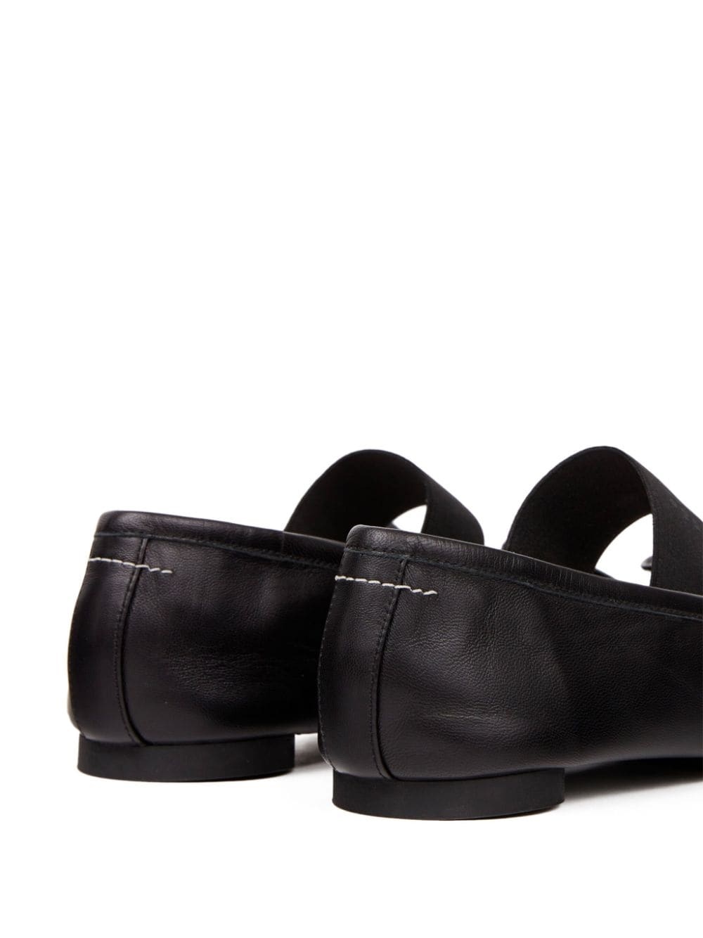 Anatomic Numbers-motif leather ballerinas - 5