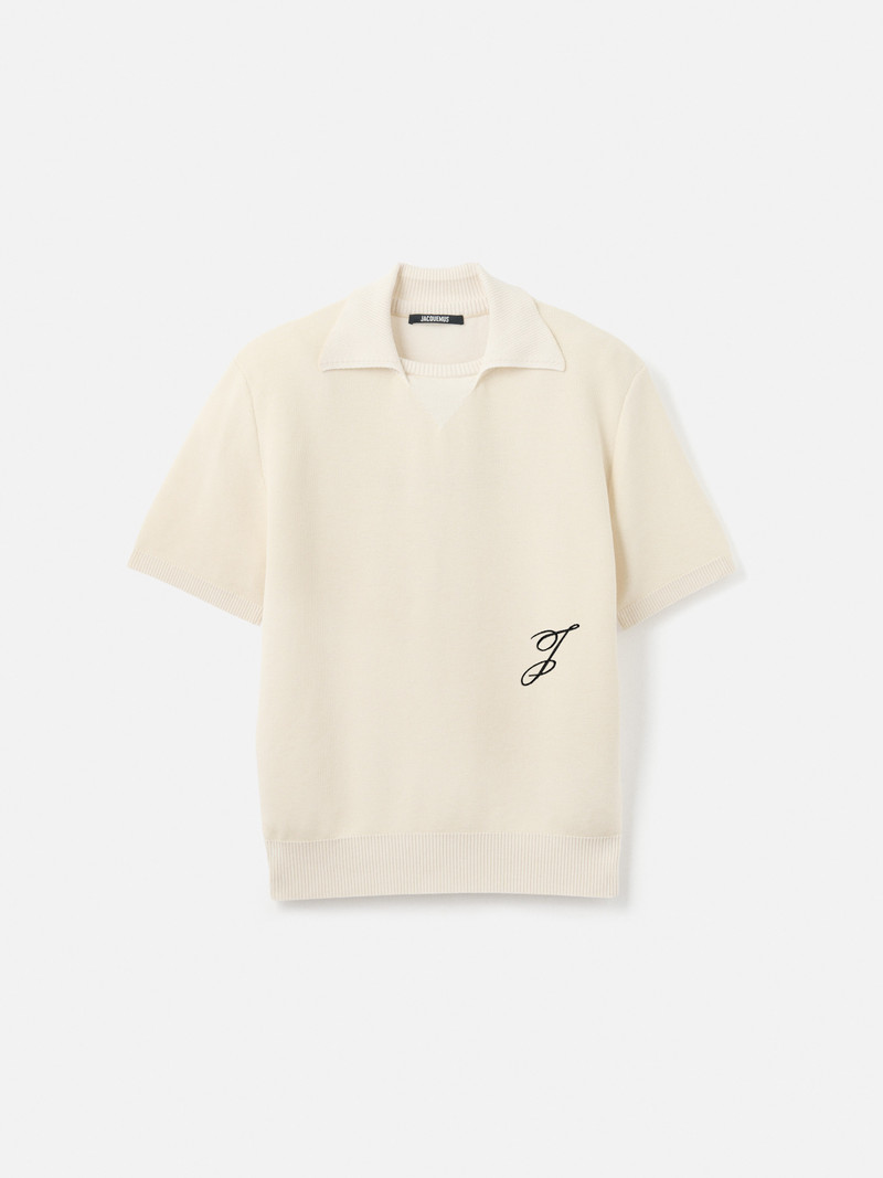 The J knit polo - 1