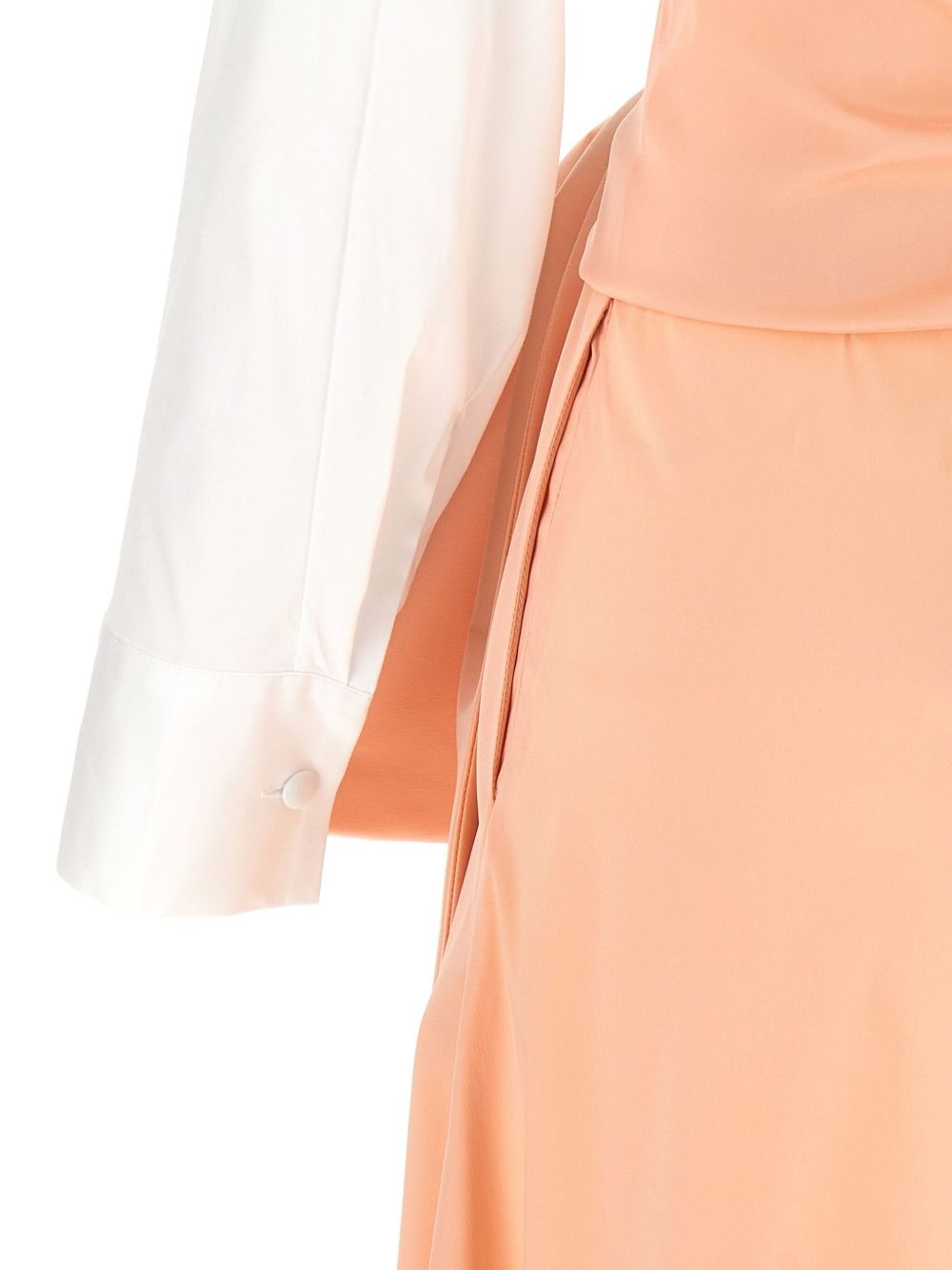 cotton-blend dress - 4