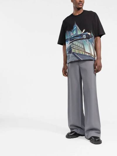 Lanvin graphic-print short-sleeve T-shirt outlook