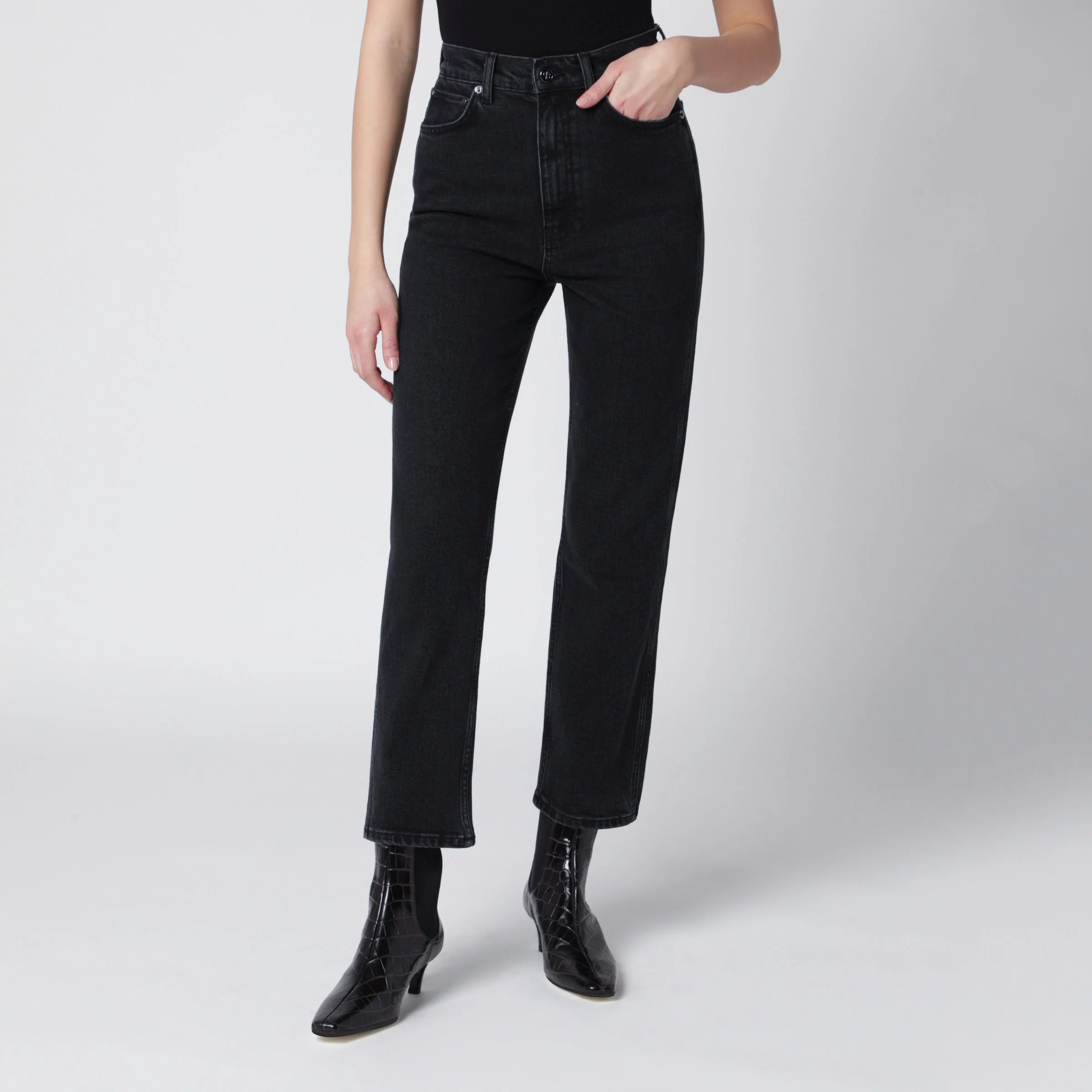 Jean vintage black jeans - 1
