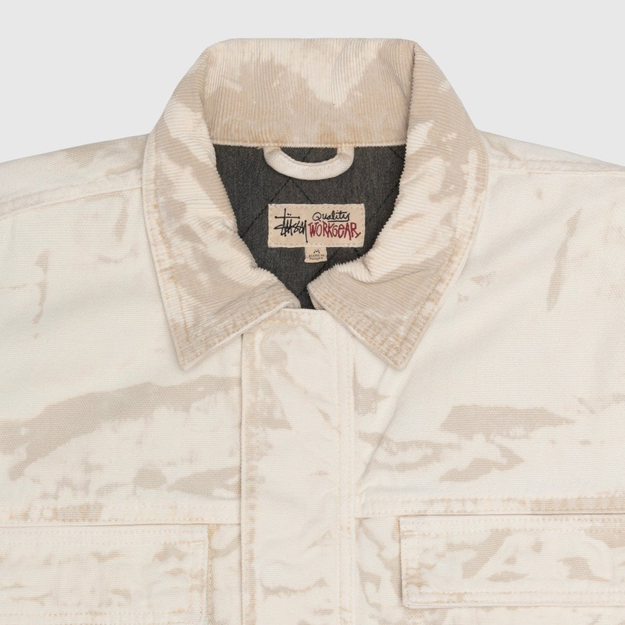 Stüssy Stussy Distressed Canvas Shop Jacket | thehipstore Stüssy Stussy Distressed Canvas Shop Jacket | thehipstore