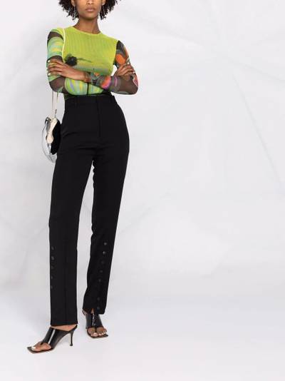 Y/Project high-waisted slim fit trousers outlook