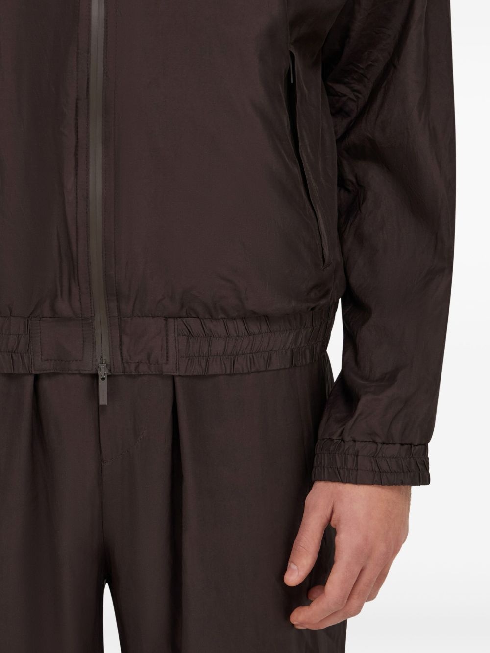 zip-up bomber jacket - 5