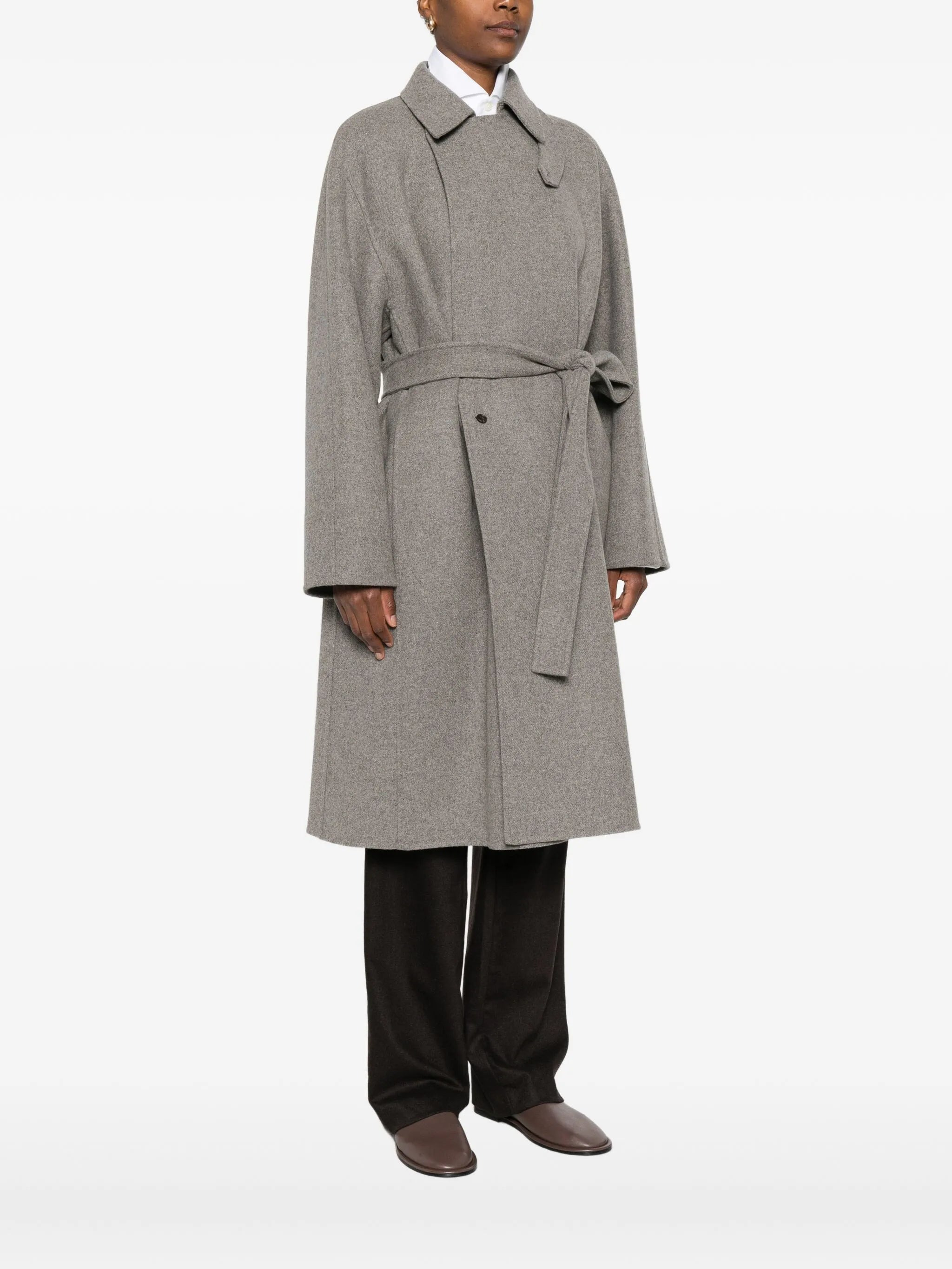 Carven Belted Coat - 4
