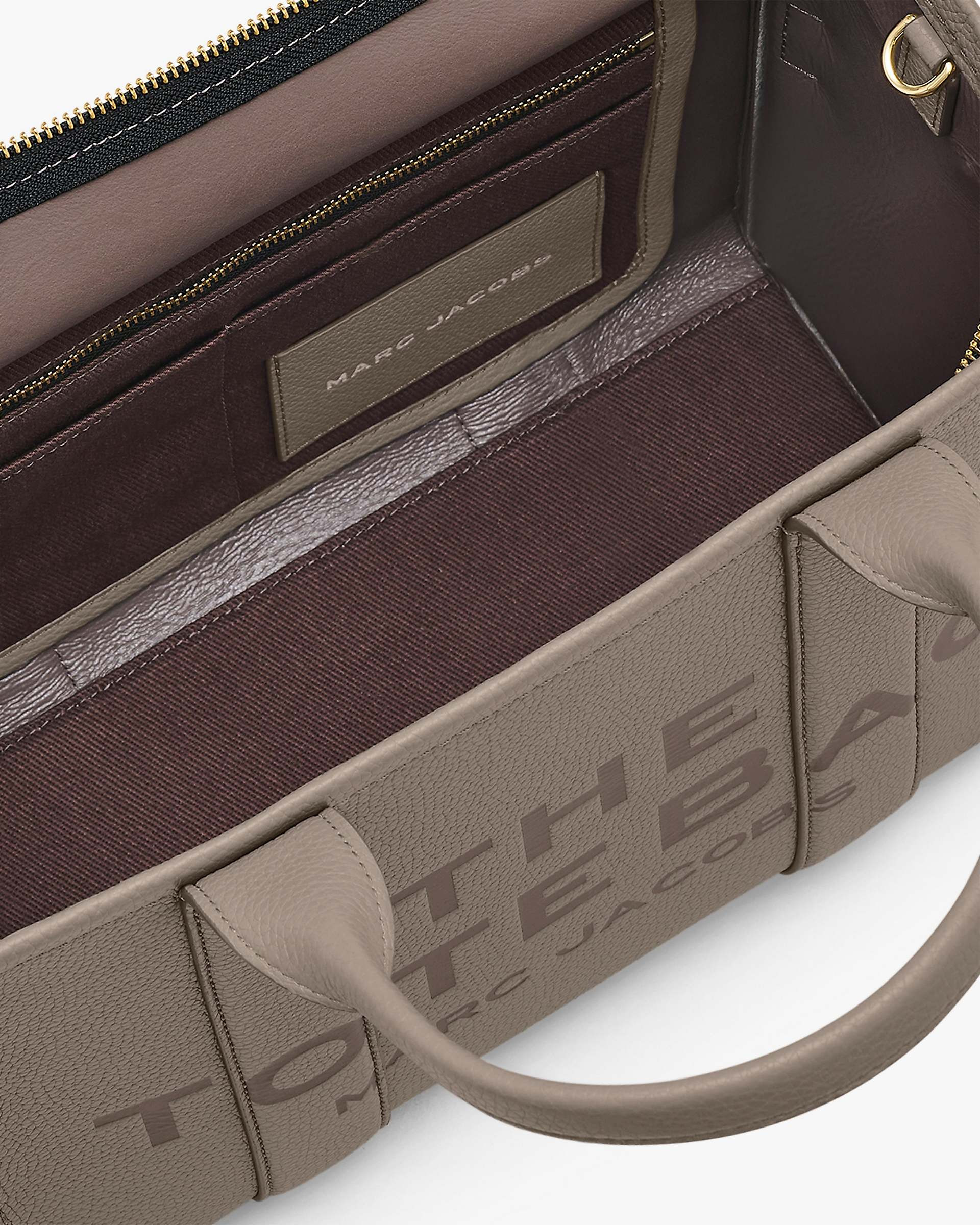 THE LEATHER SMALL TOTE BAG - 7