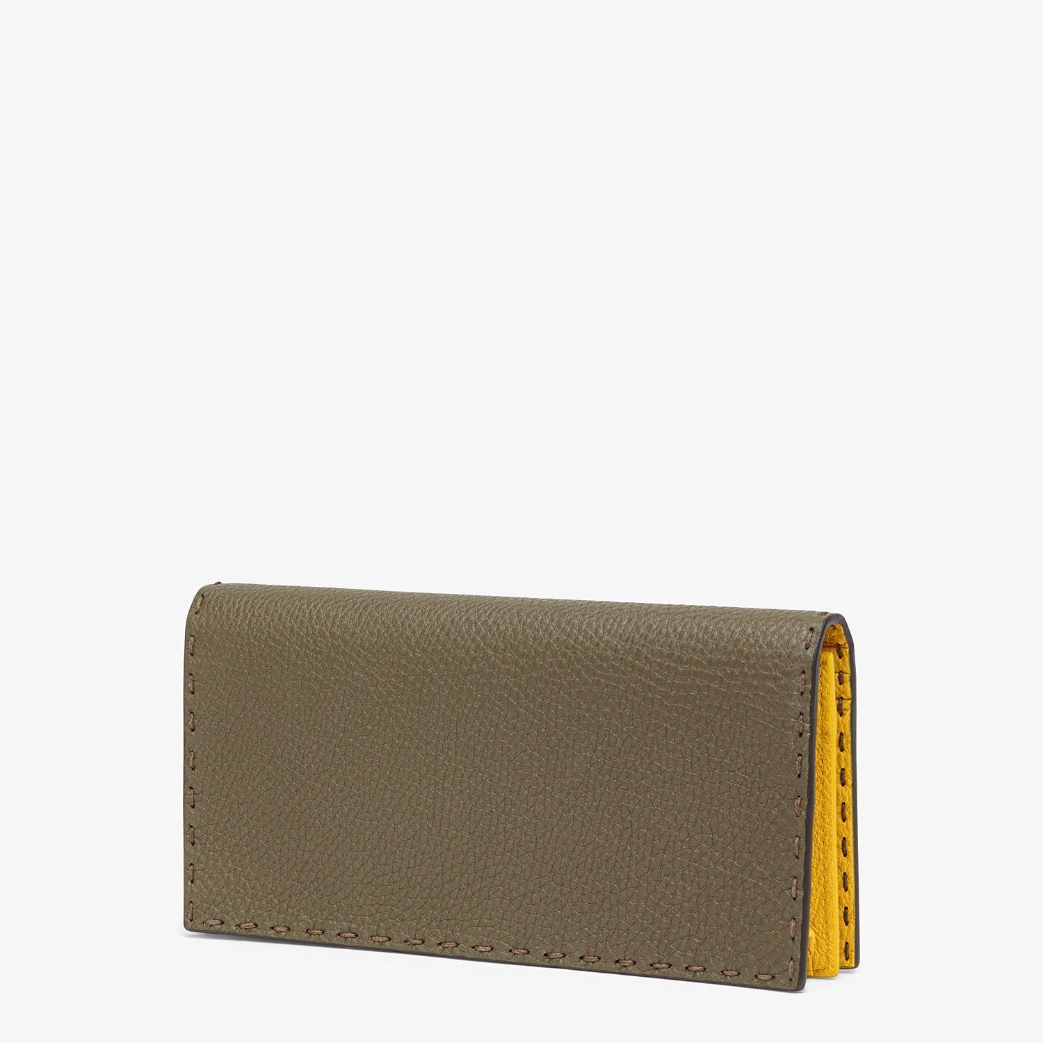 Green leather wallet - 2