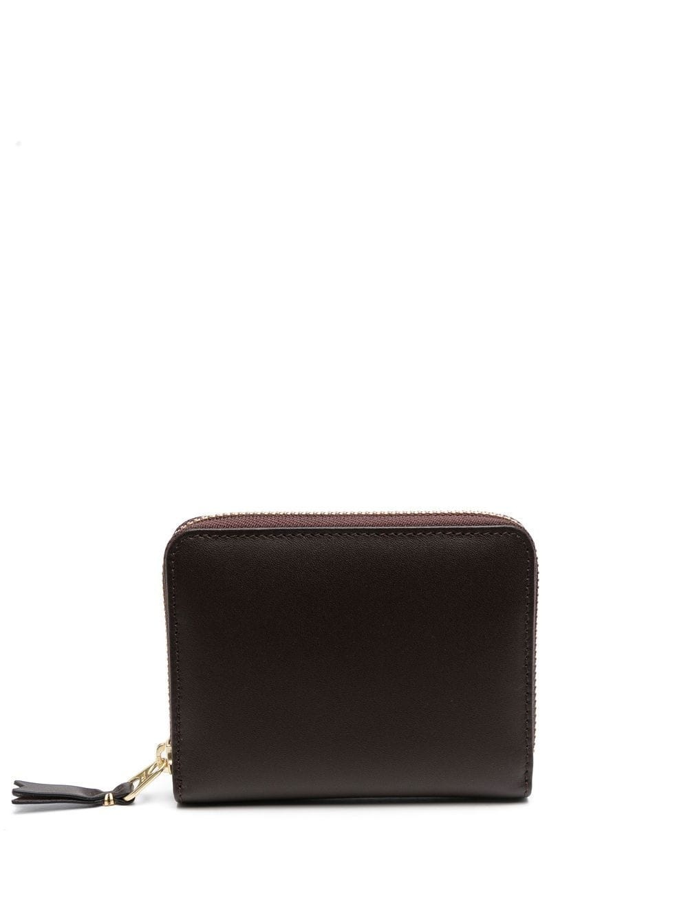zip-up leather wallet - 2