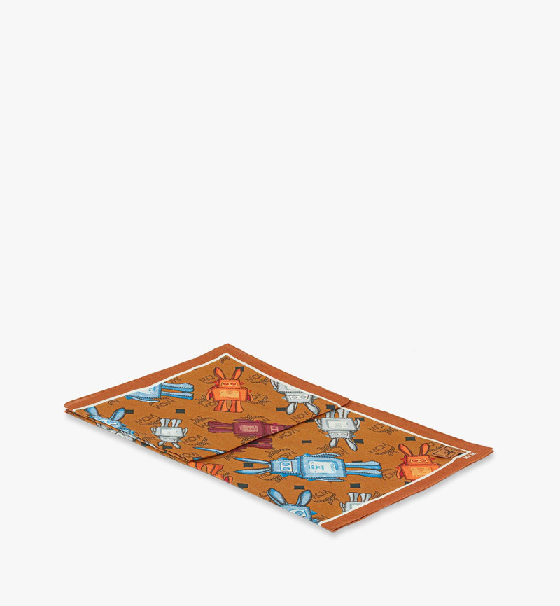 Rabot Monogram Print Bandana Scarf 1