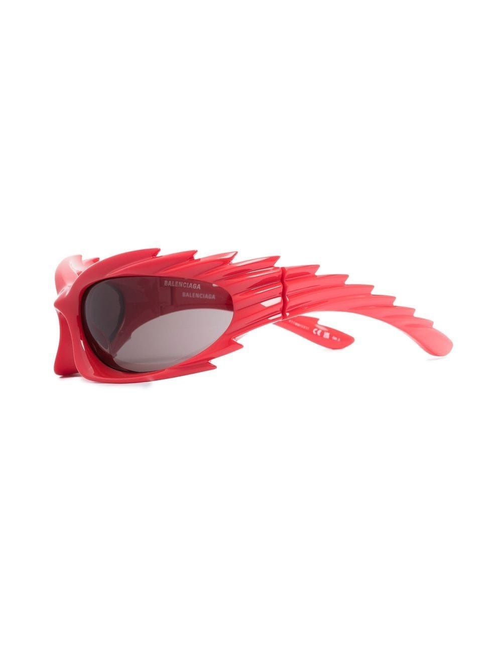 serrated geometric-frame sunglasses - 2