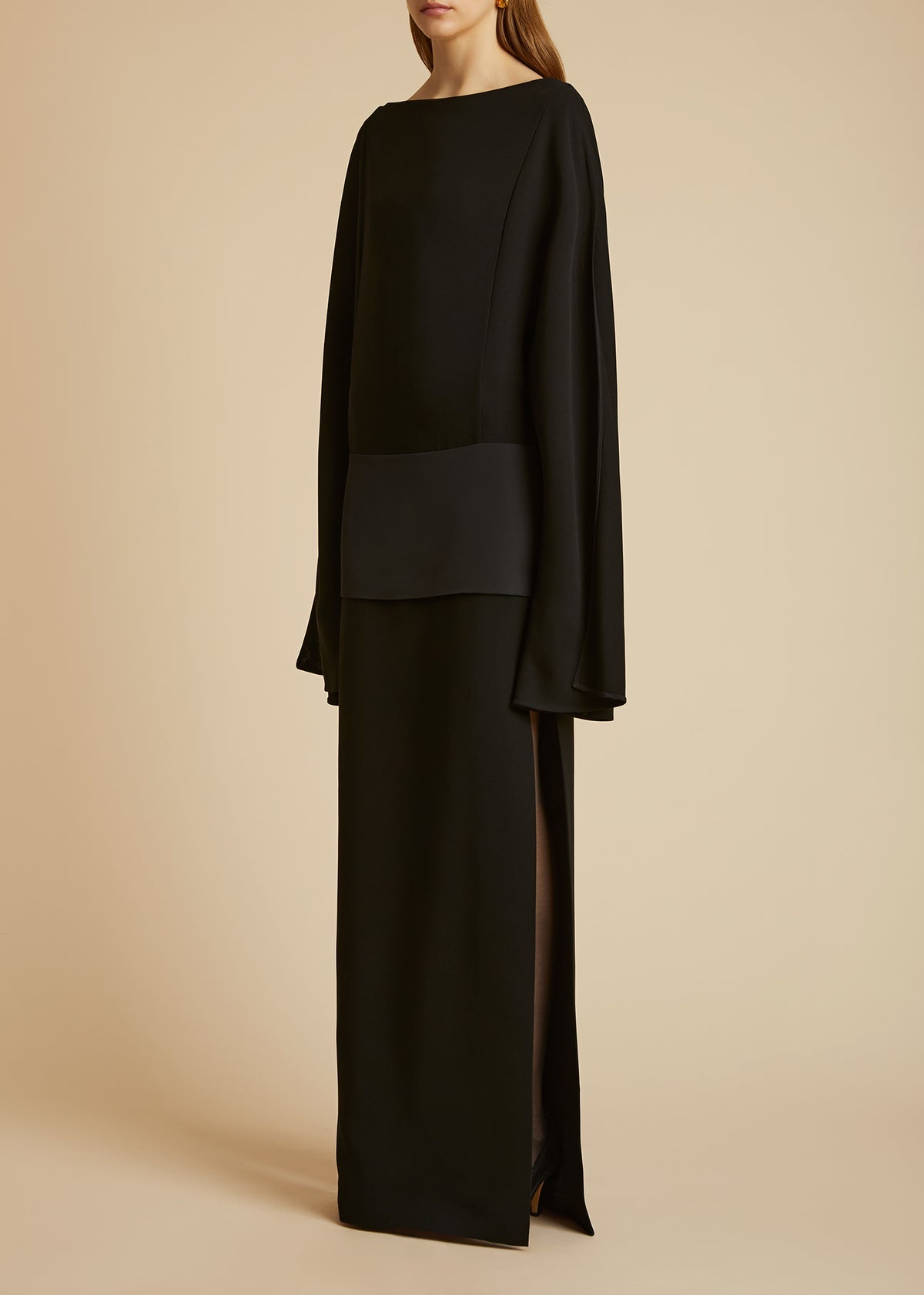 The Nanette Dress in Black - 1