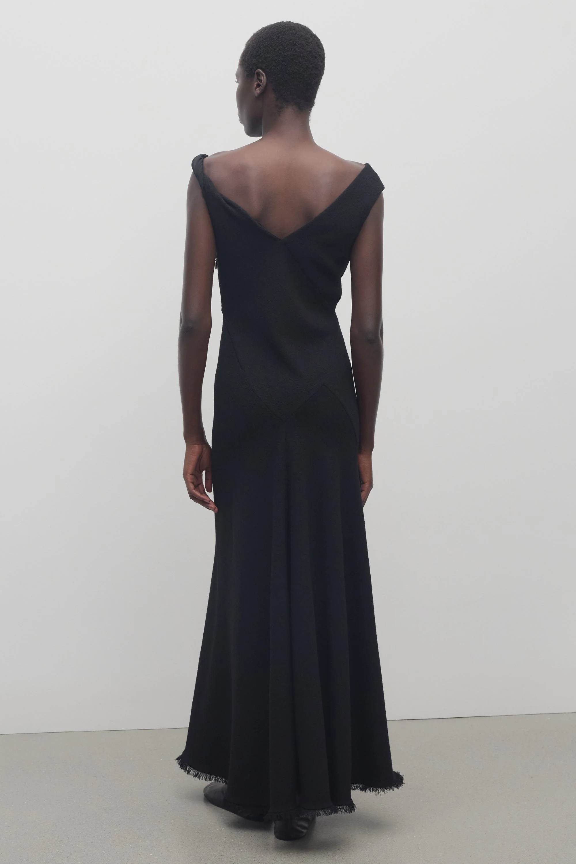 sachin and babi light blue dress Dries Van Noten Beaded Rounded Wool & Silk Evening Gown main image 0