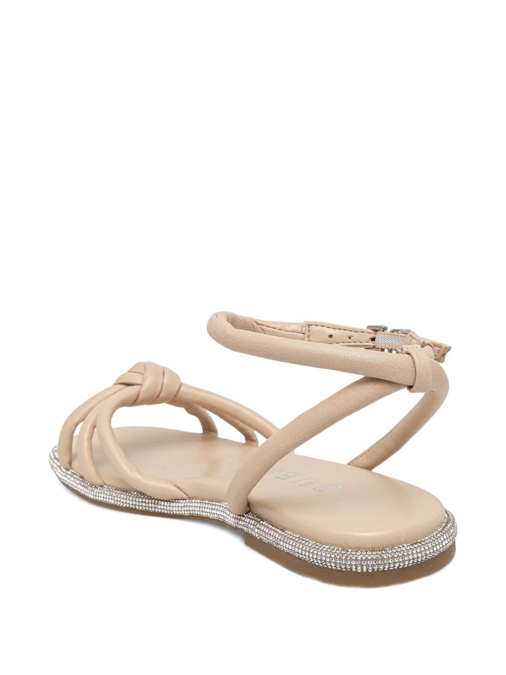 leather flat sandals - 3
