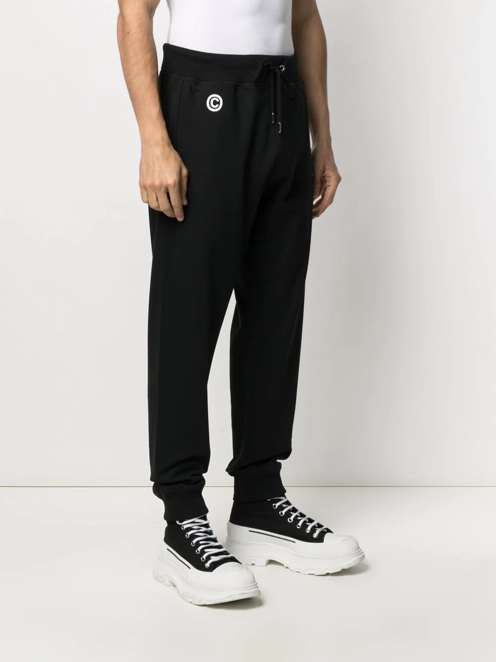 Impress slogan-print track pants - 3