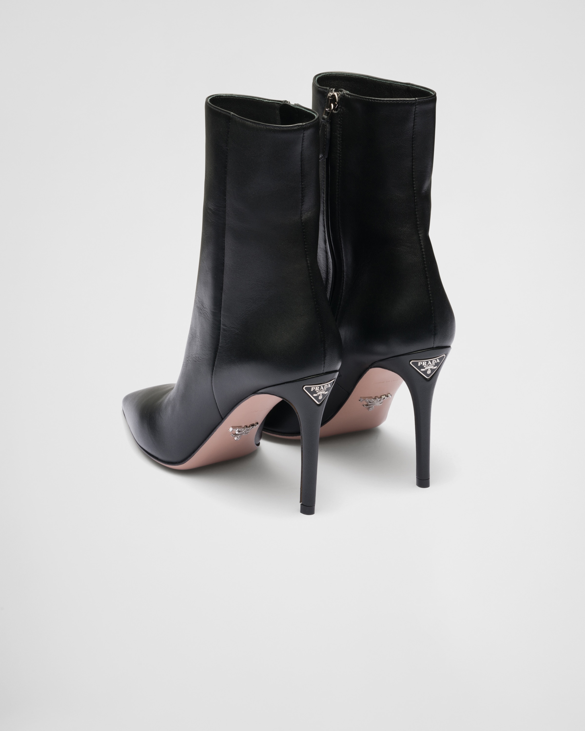 Nappa leather booties - 5