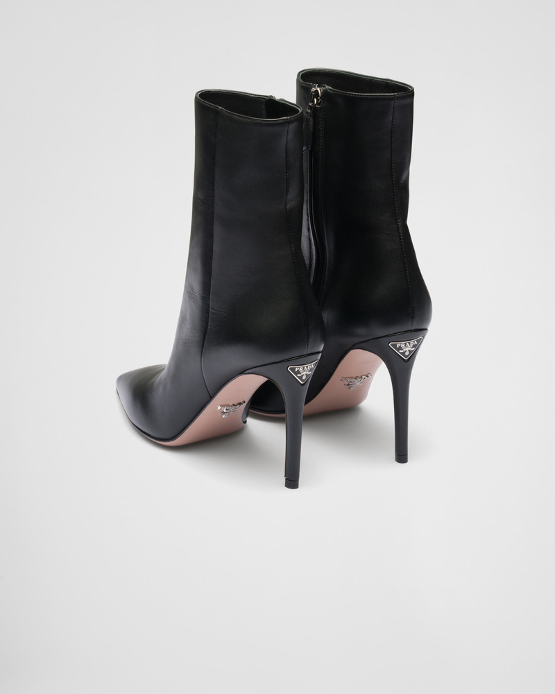 Nappa leather booties 5