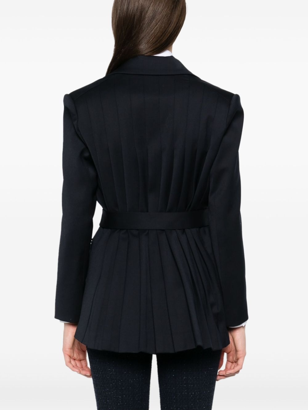 belted blazer - 4