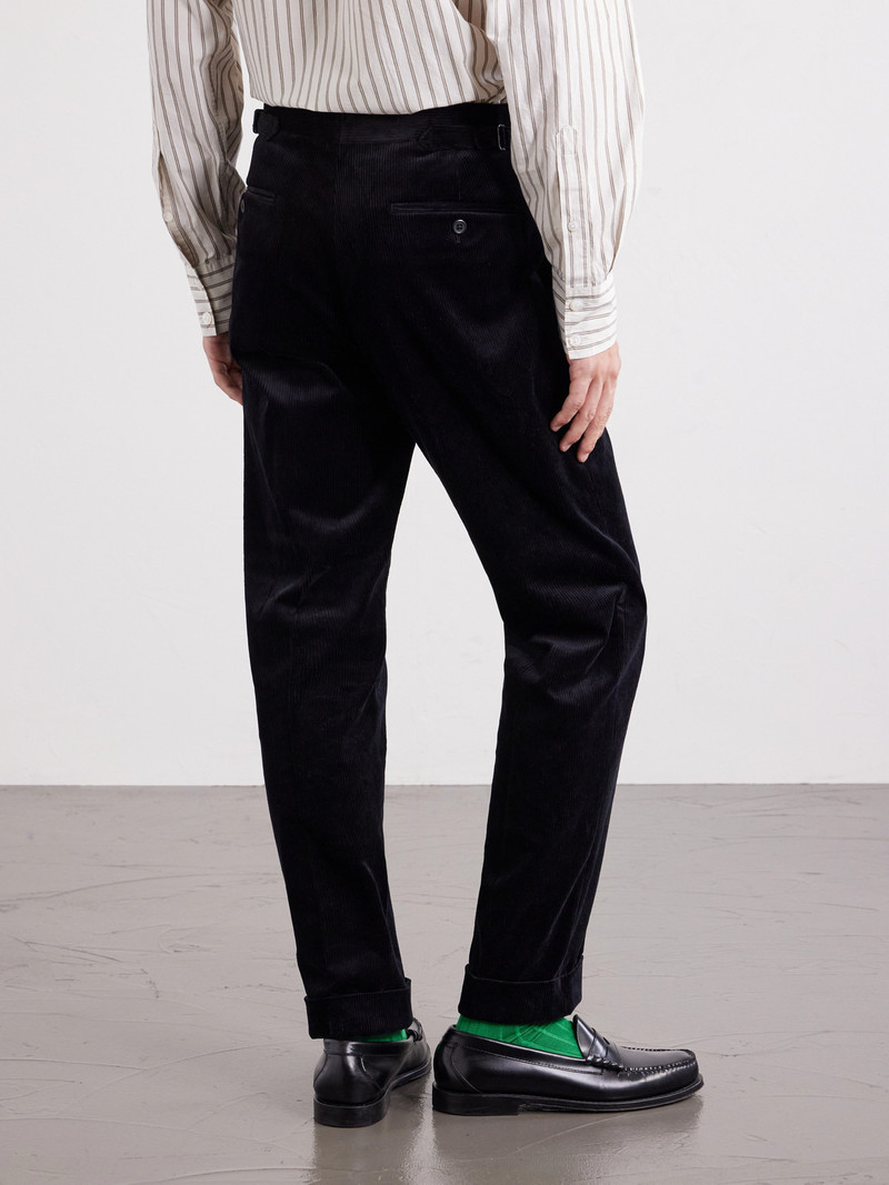 Chester Tapered Cotton-Blend Corduroy Suit Trousers 4