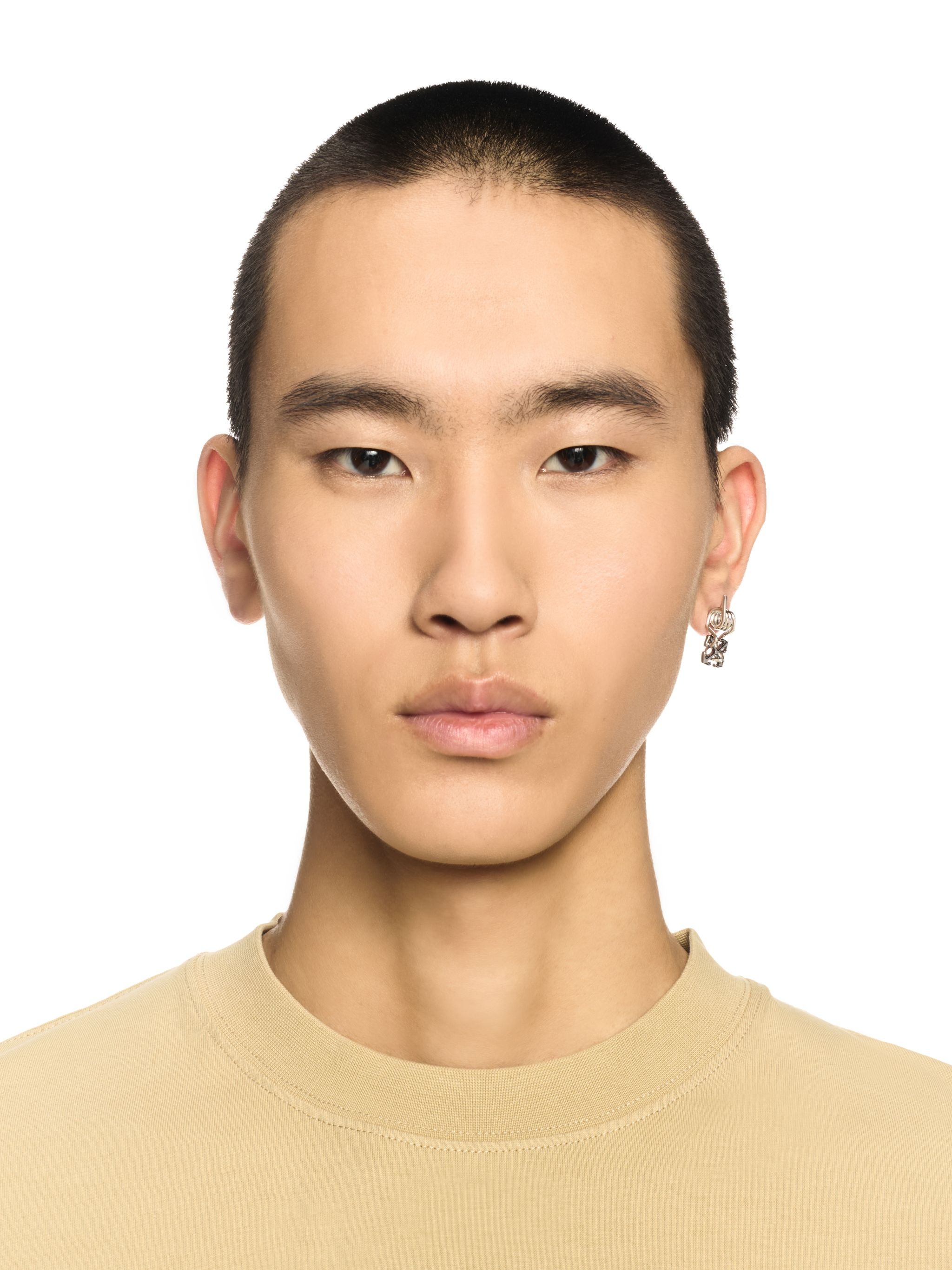 Barbed Wire Mono Earring - 2