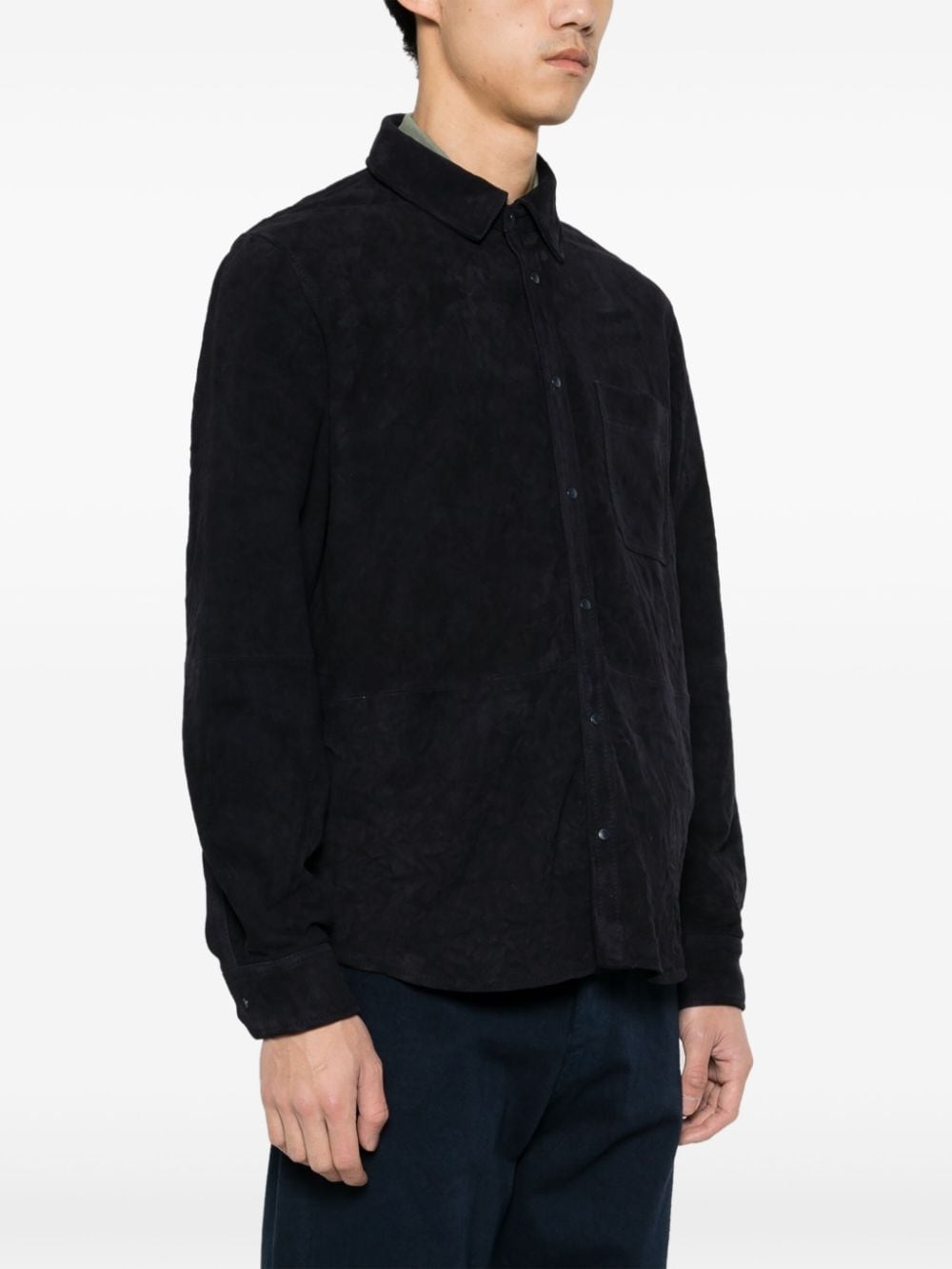 Serge suede shirt - 3