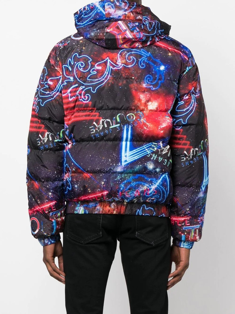 motif-print down-filled jacket 4