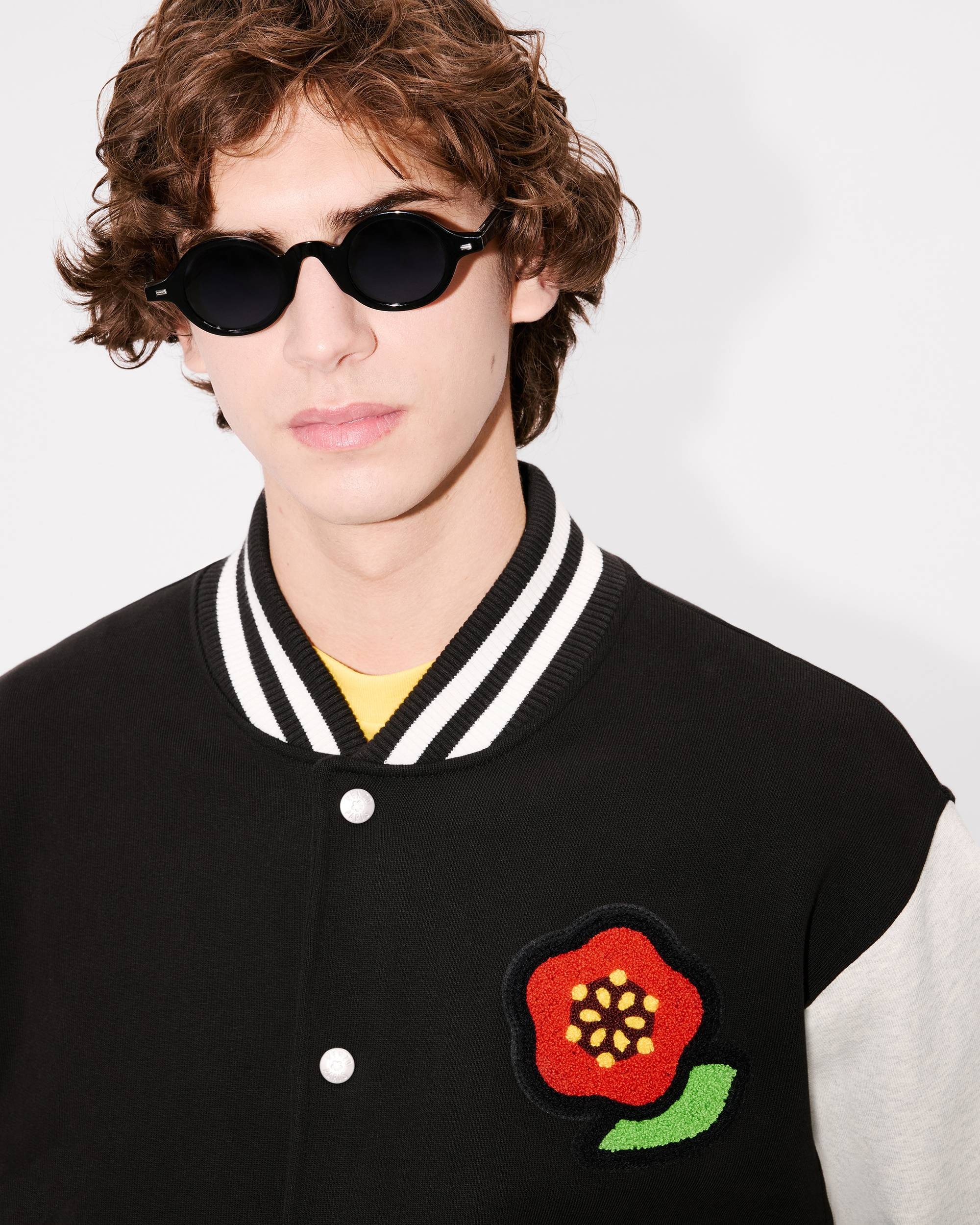 'KENZO Pop' embroidered genderless varsity bomber - 12