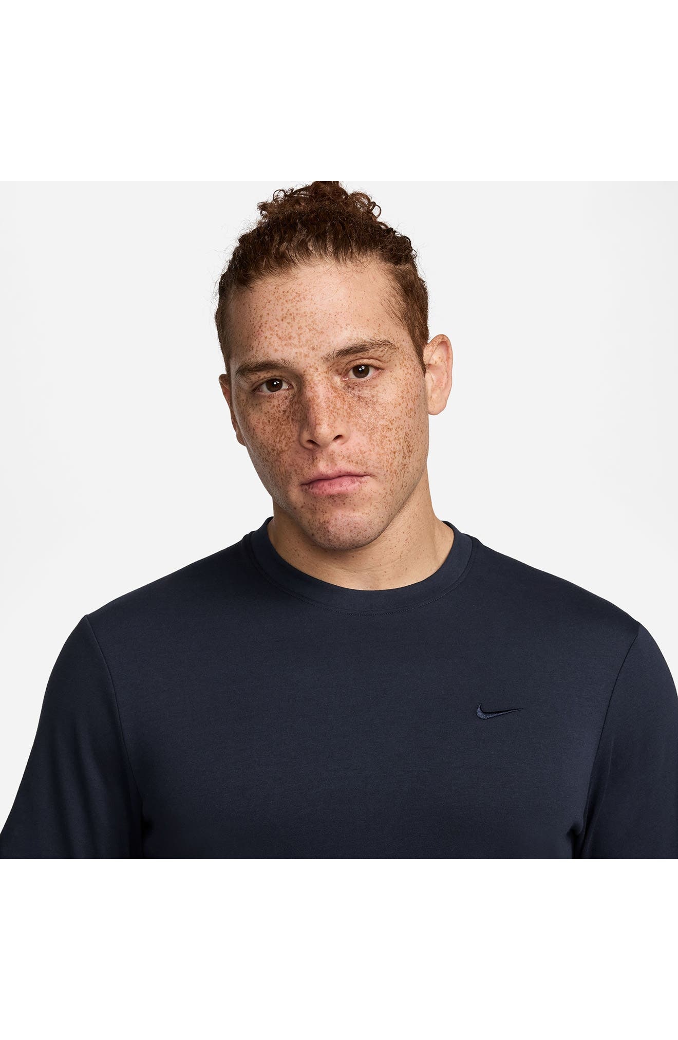 Nike Primary Training Dri-FIT Short Sleeve T-Shirt in Obsidian at Nordstrom - 3