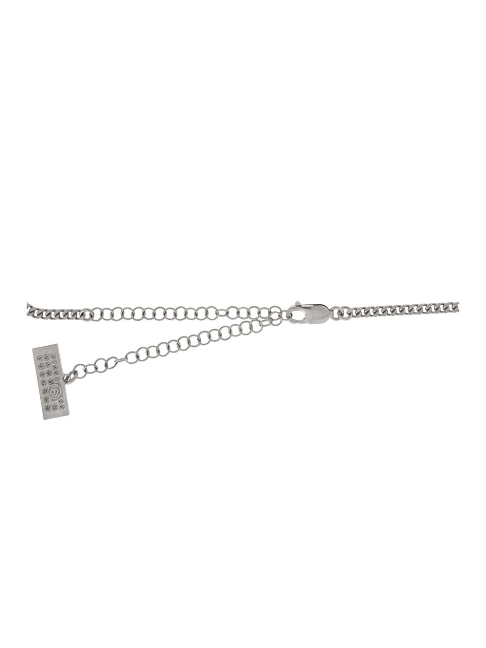 logo-lettering necklace - 4
