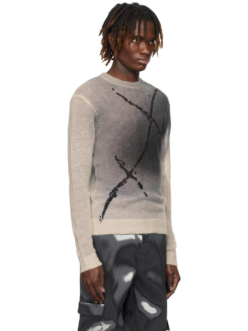 Gray & Off-White Fluxus Sweater 2