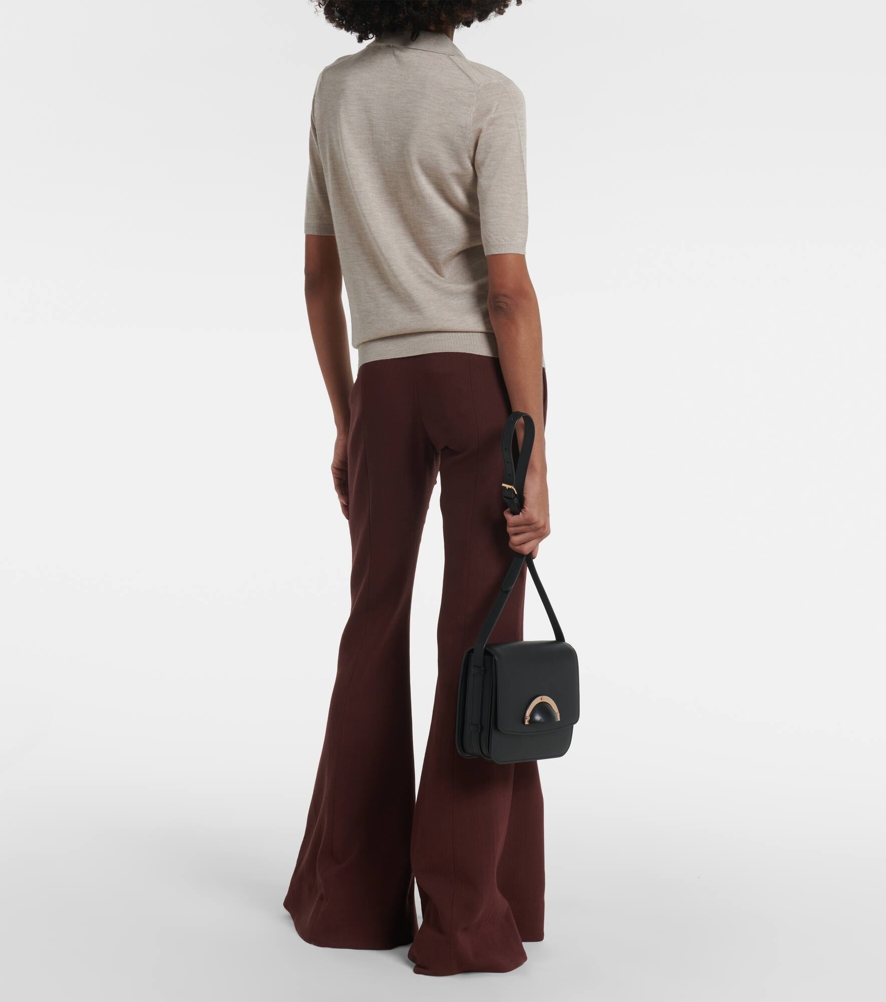 Frank cashmere and silk polo sweater - 3