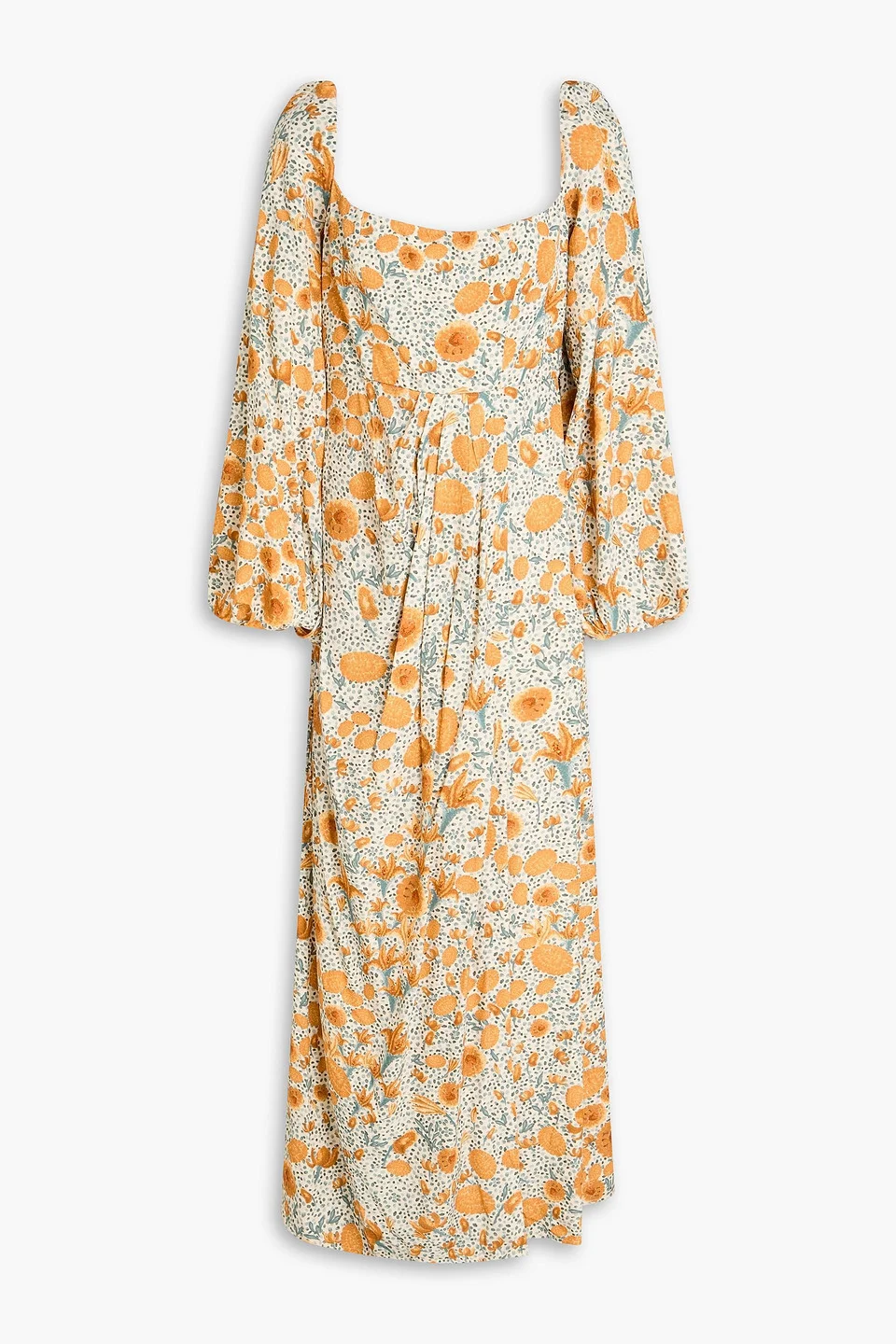 Vida Capullo floral-print twill maxi dress - 1