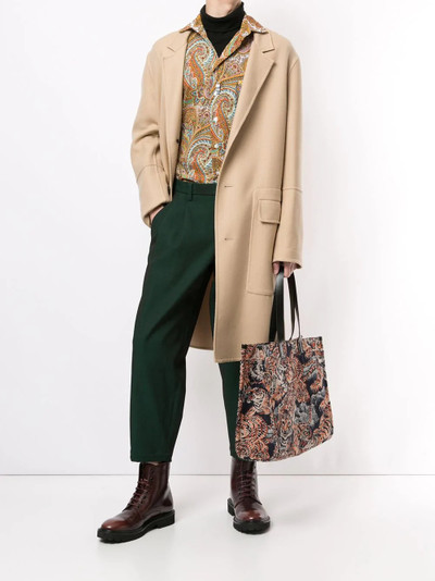 Etro paisley-print cotton shirt outlook