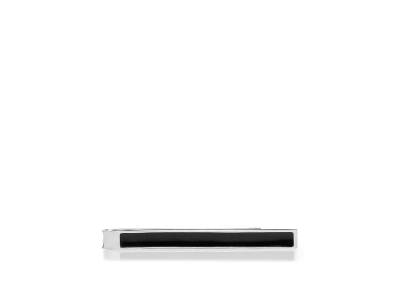 WHITE GOLD TIE BAR 1