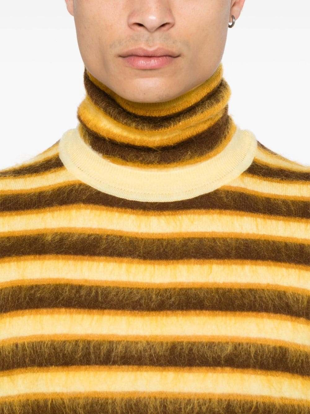 striped sweater - 5