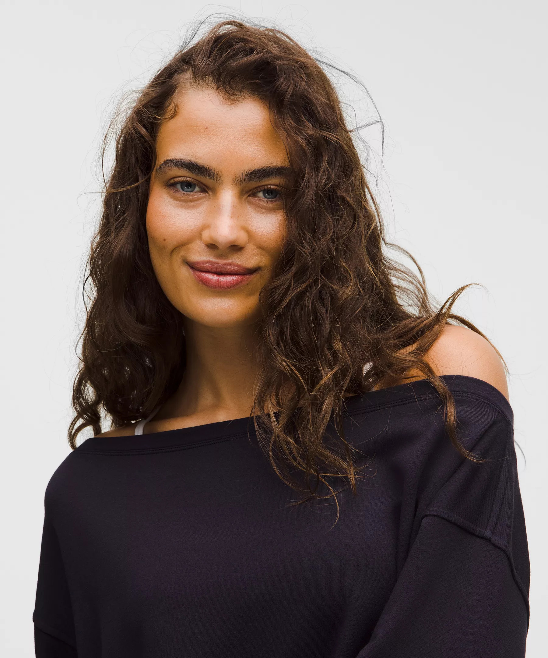 BeCalm Oversized Boatneck Long-Sleeve Shirt - 4