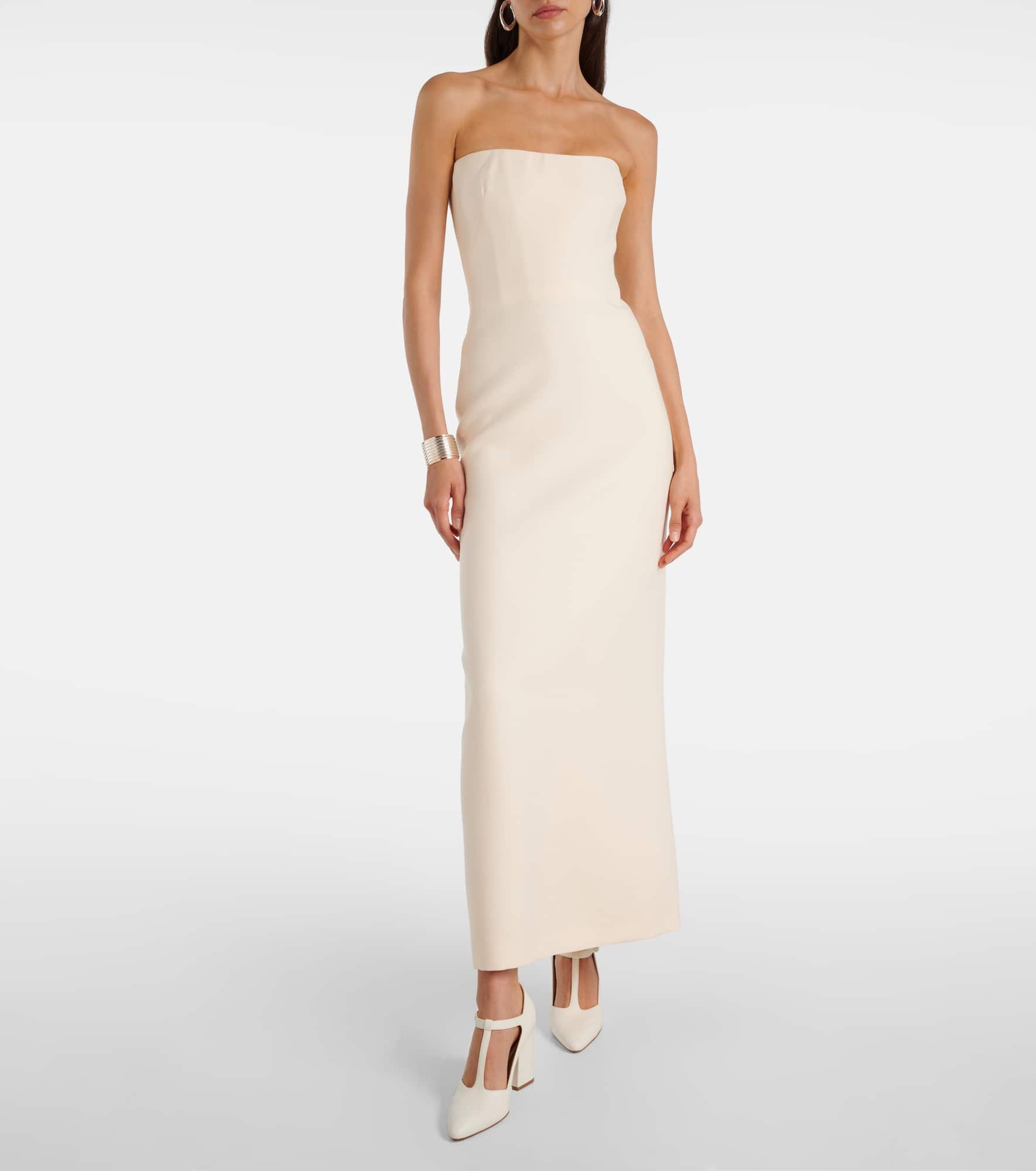 Opus wool and silk midi dress - 2