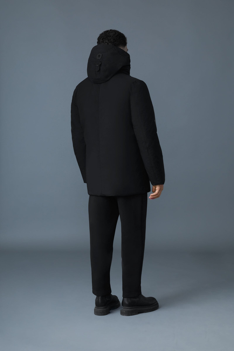 EDWARD 2-in-1 down coat with removable hooded bib for men 4