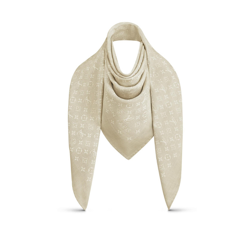 Summer Stardust Jacquard Shawl 1