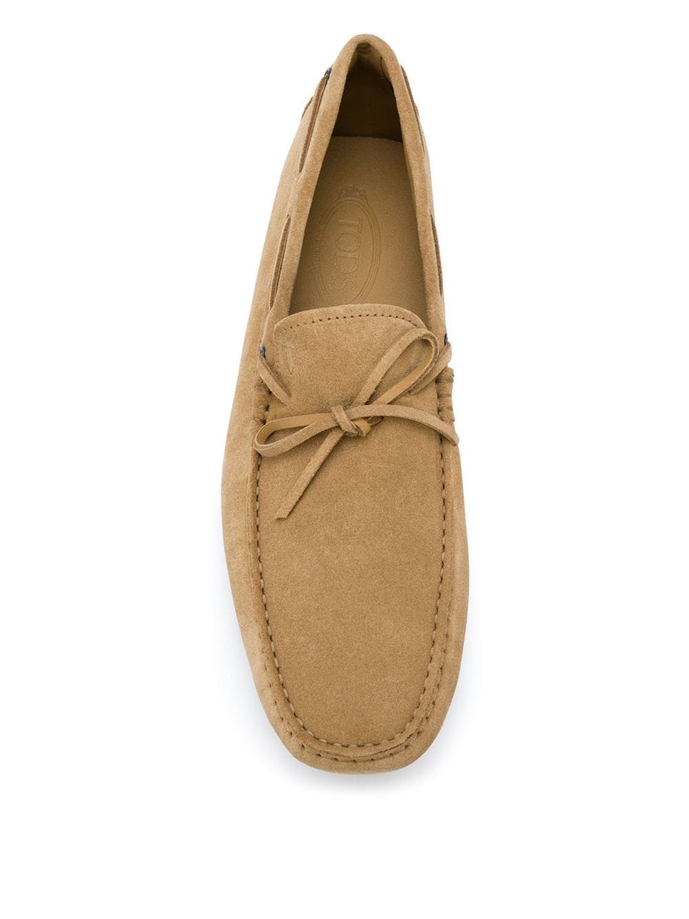 double T suede loafers - 4