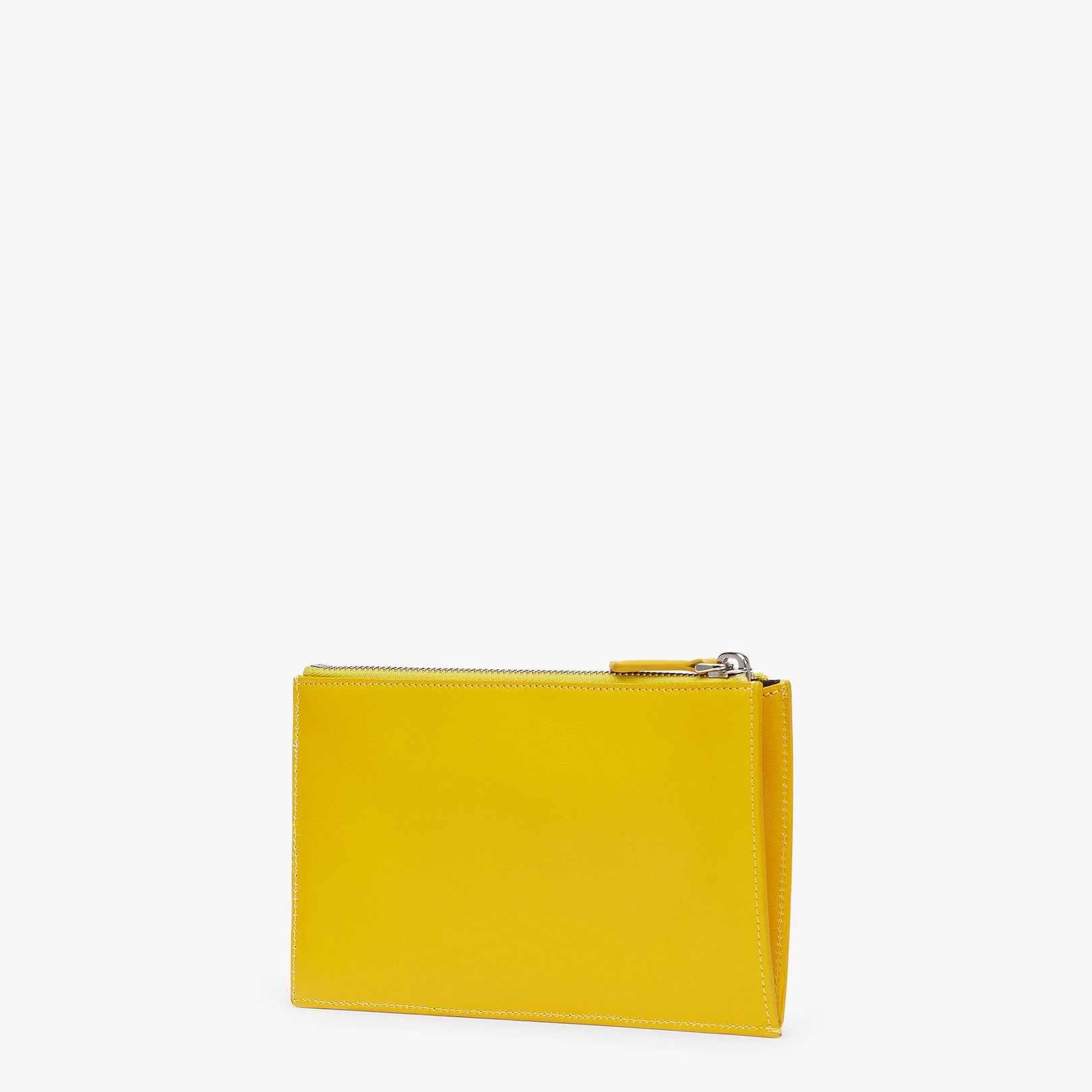 Yellow leather bag 2