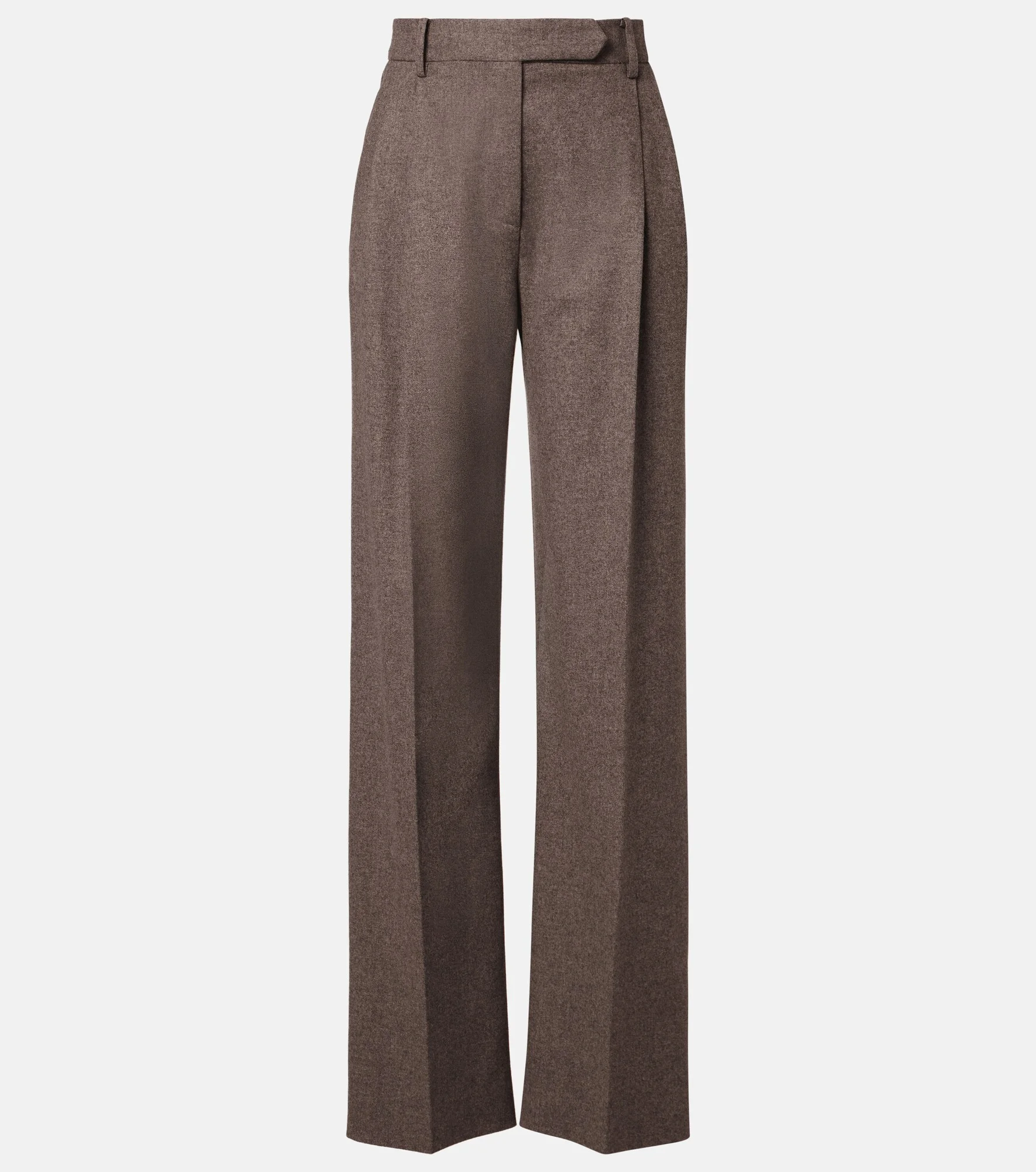 Henge wool and cashmere wide-leg pants - 1