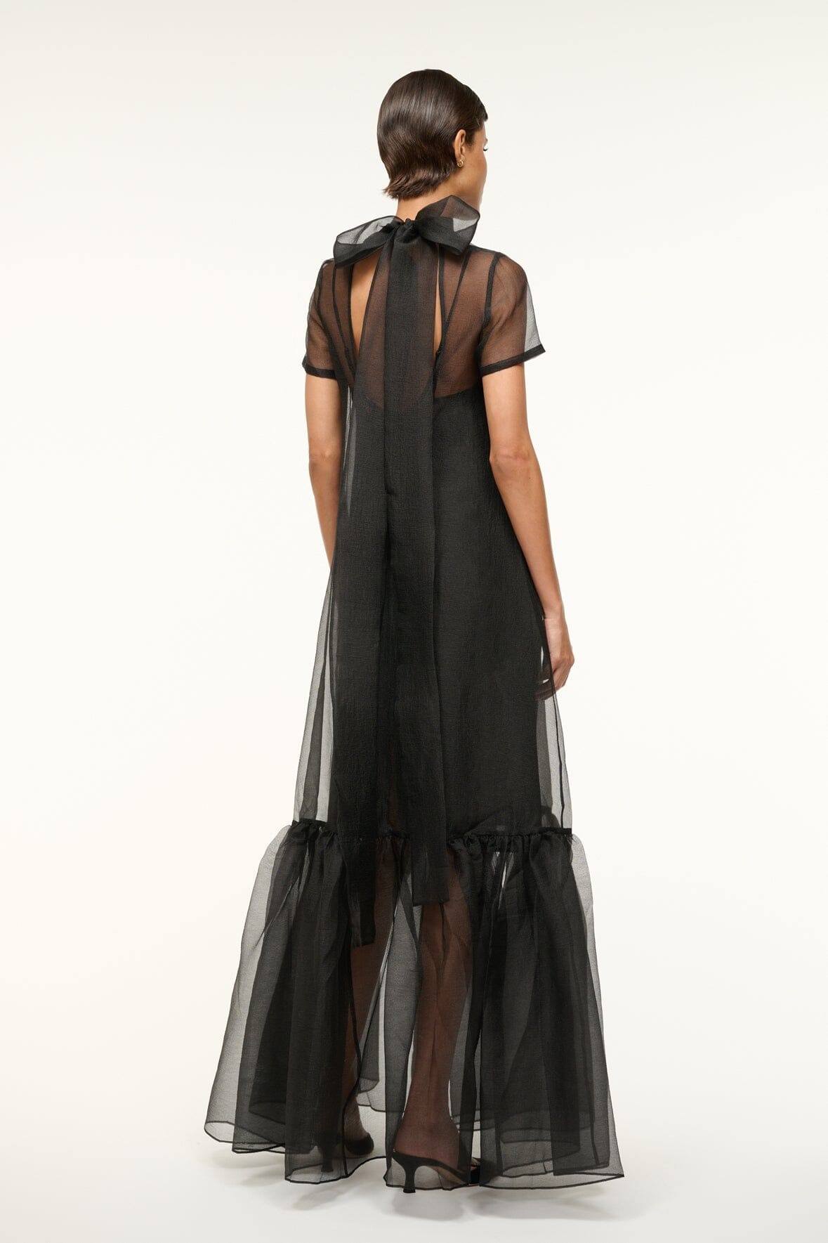 STAUD CALLUNA DRESS BLACK - 4